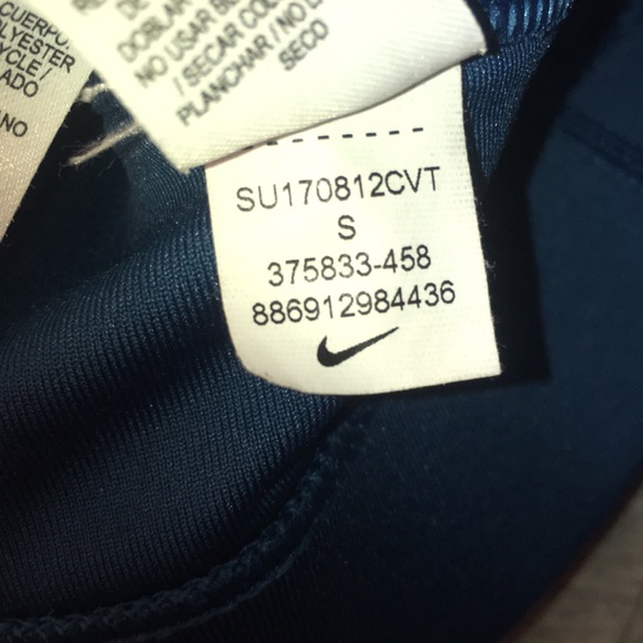 Nike Dri Fit Sports Bra small Turquoise - Picture 7 of 7